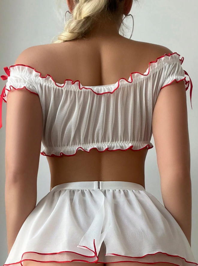 Fantasy - Enfermera - lencería sexy 5 piezas/set