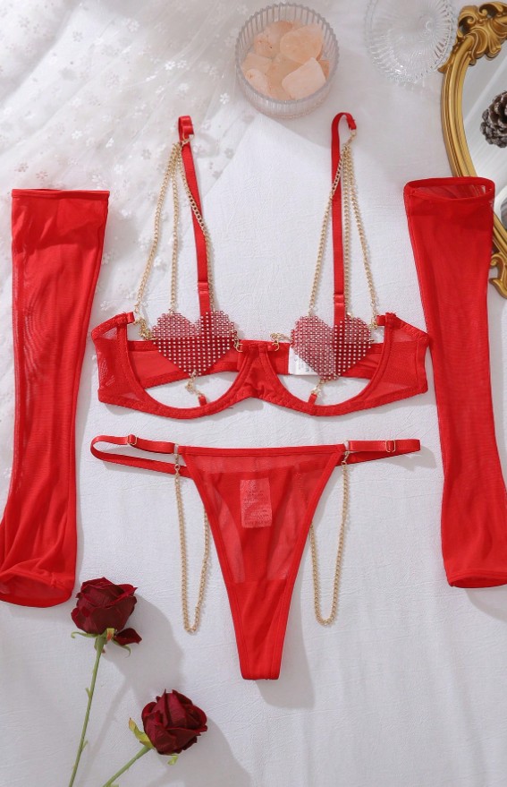 Midnight Glam Conjunto de 4 piezas