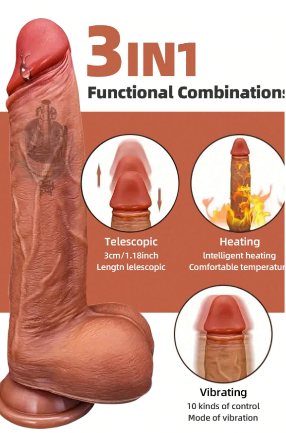 Vibrador Real Touch