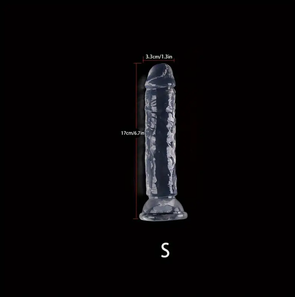 Dildo transparente - Crystal Lust