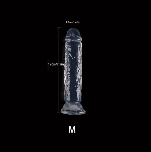 Dildo transparente - Crystal Lust