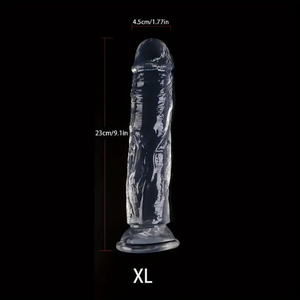 Dildo transparente - Crystal Lust