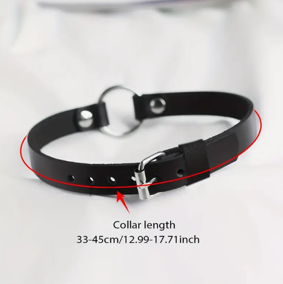 Collar de cuero para el cuello