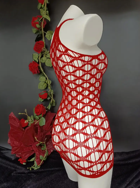 Vestido rasgado