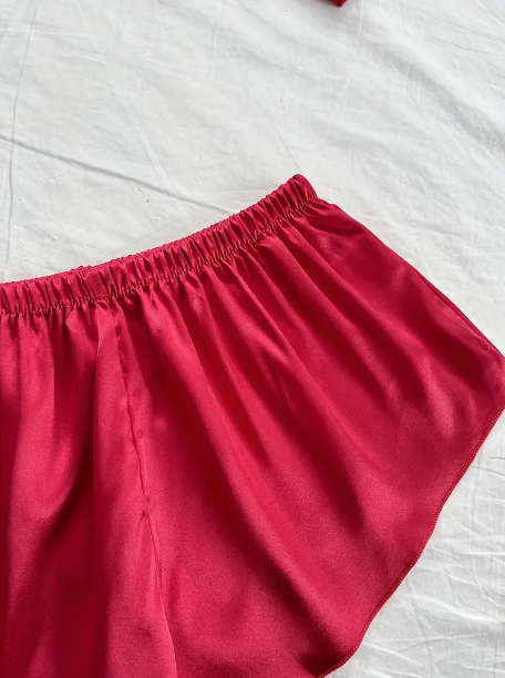 Pijama top y short - Cozy Glam