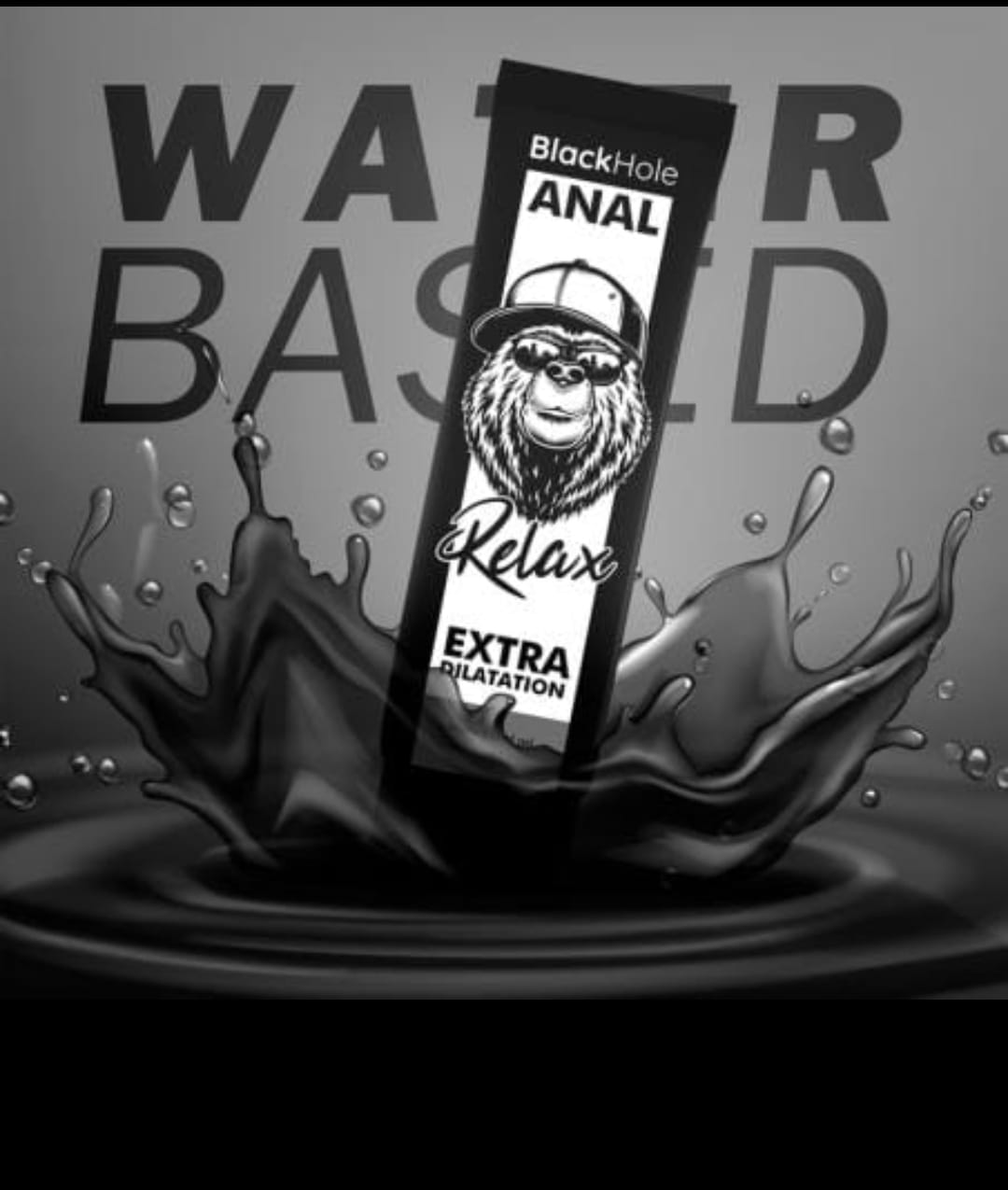 Black Hole Gel Base Agua Dilatación Anal